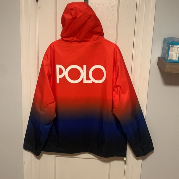 Men’s Ralph Lauren Quarter Zip Rain Coat - Picture 2 of 3